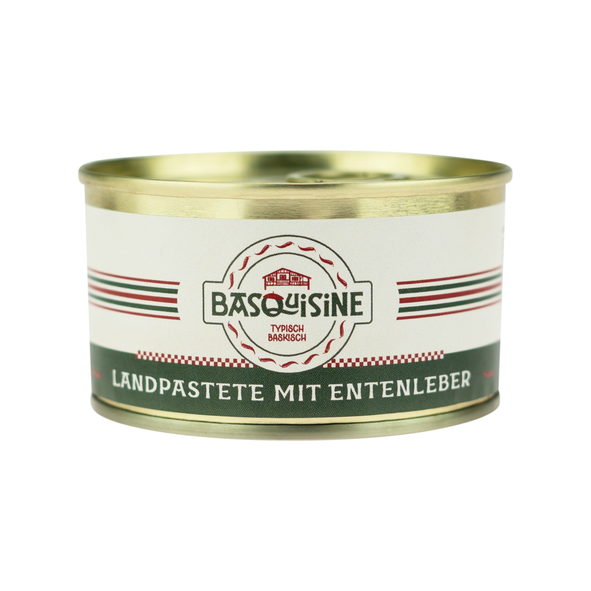 Landpastete mit Entenleber 125g Dose