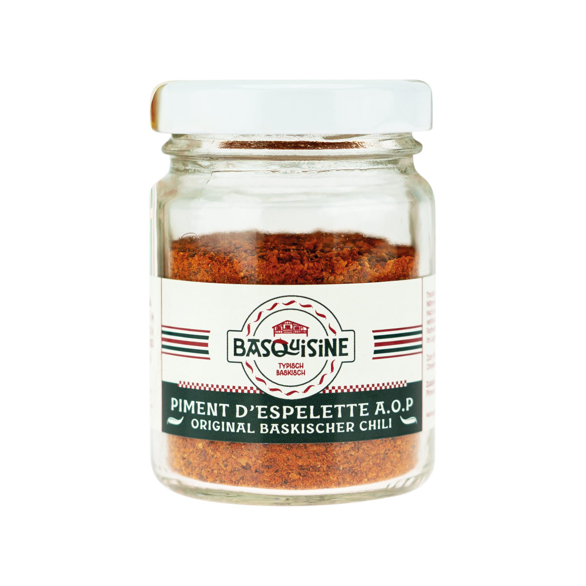 Piment d'Espelette Original Baskischer Chili 40g Glas